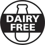 Dairy free roundel, greyed: not claimed for this product