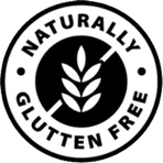 Gluten free roundel, greyed: not claimed for this product