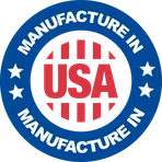 Made in the USA blue roundel