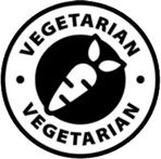 Vegetarian roundel, greyed: not claimed for this product